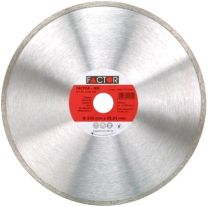 Diamant-Trennscheibe für keramische Baustoffe 230 x 7,0 x 1,7 mm Bo. 22,23 mm