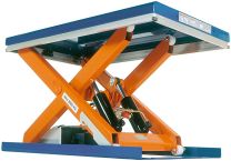 Profi-Scherenhubtisch, Traglast 1000 kg, Nutzhub 820 mm, Tischplatte BxL 800x1300 mm, Motor 400 V / 0,75 kW