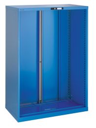 Lista Schubladenschrank-Gehäuse mit elektr. Zahlenschloss, BxTxH 1023x572x1000 mm, RAL 5012, 71.163.010