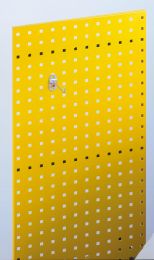 Lochplatte, RAL 9010, BxH 450x500 mm