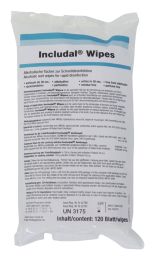 Desinfektionstücher INCLUDAL WIPES, Refill a 120 Blatt