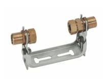 Wasserzähler Einbaubügel - verstellbar - Edelstahl - 1"x1" - 10153