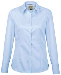 Hakro Damen Business-Bluse 1/1 Arm himmelblau Gr. S 106