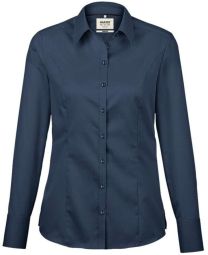 Hakro Damen Business-Bluse 1/1 Arm marine Gr. L 106
