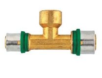 Herz Mehrschichtverbundrohr T-Stück IG 20x1/2"x20