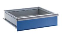 Lista Schublade, Nutzgröße BxT 1326x612 mm, 78x36E, Fronthöhe 75 mm, Nutzhöhe 54 mm, RAL 7035, Traglast 200 kg, 72.103.020