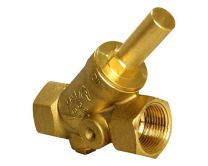 Flamco 354 DN20 Schrägsitz-Rücksc hlagventil Muffe-Muffe
