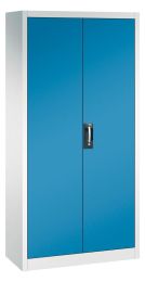 CP Werkzeugschrank, 4 Fachböden verzinkt, RAL 7035/5010, BxTxH 1200x400x1950 mm, Traglast 70 kg/Boden
