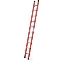 Kunststoff-Anlegeleiter - mit GFK-Holmen und GFK-Sprossen 30x30 mm - Leiterlänge 1920 /3040 /4160 mm