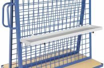 FETRA Materialwanne 1200 x 250 x 40 mm - Zubehör - für Werkstückwagen (1316)