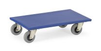 FETRA Möbelroller Ladefläche 600 x 300 mm, Vollg. blaugrau (2351)