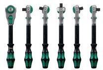 WERA Schwenk- u.U.-Knarre Zyklop Speed 1/2 Zoll Anz.Z.72 L.277mm 2K-Griff