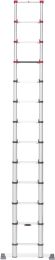 Hailo FlexLine, Alu-Sicherheits-Teleskopleiter, 13 Sprossen