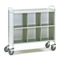 FETRA Bürowagen Ladefläche 1080 x 350 mm  - grau - (4878)