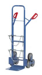 FETRA Stahlflaschen-Treppenkarre 3-Rad-Stern, je 3 TPE-Räder 160 x 40 mm (51325)