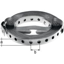 GAH Lochband Band-B20 x 1mm Länge 10 m sendzimirverzinkt