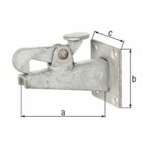 GAH Torfeststeller Stahl feuerverzinkt mit Gegenplatte 100 mm