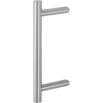 HOPPE Stangengriff E5012 Edelstahl Farb-Nr. F69 Befestigungsabstand 300 mm Länge 400 mm schräg