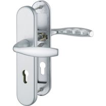HOPPE Schutzgarnitur New York 1810H/3331/3410 Aluminium F1 72 mm 36-46 mm