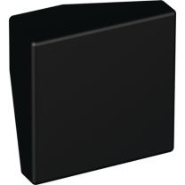 HEWI Möbelknopf 547.32B1 Kunststoff 90 tiefschwarz matt