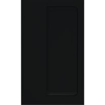 HEWI Schiebetürmuschel 539B Polyamid 90 tiefschwarz matt rechteckig Türstärke ab 19 mm passend für Holztüren Länge 100 mm Breite 60 mm