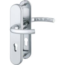 HOPPE Schutzgarnitur Tôkyô 1710/3331/3410 Aluminium F1 72 mm 36-46 mm