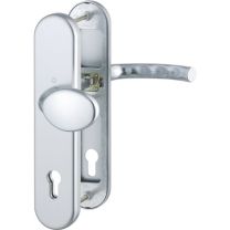 HOPPE Schutzgarnitur Tôkyô 76G/3331/3410/1710 Aluminium F1 92 mm 66-76 mm
