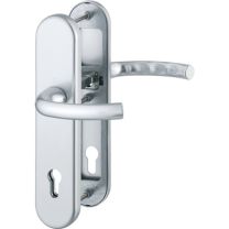 HOPPE Schutzgarnitur Tôkyô 1710/3331/3410 Aluminium F1 92 mm 66-76 mm