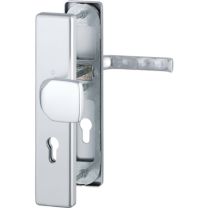 HOPPE Schutzgarnitur London 61G/2221/2210/113 Aluminium F1 72 mm 37-47 mm