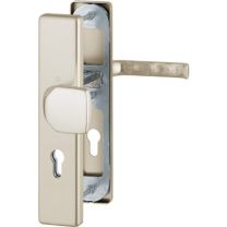 HOPPE Schutzgarnitur London 61G/2221/2210/113 Aluminium F2 72 mm 37-47 mm