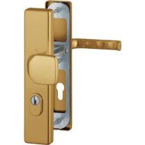 HOPPE Schutzgarnitur London 61G/2222ZA/2210/113 Aluminium F4 72 mm 37-47 mm