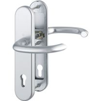 HOPPE Schutzgarnitur Marseille 1138/3331/3410 Aluminium F1 92 mm 66-76 mm