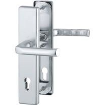 HOPPE Schutzgarnitur London 113/2221/2410 Aluminium F1 92 mm 66-71 mm