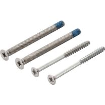 HOPPE Befestigungsset Sertos® G/G-K/G 45-50 mm M5 x 60 + 4,0 x 55 Vierkant ohne