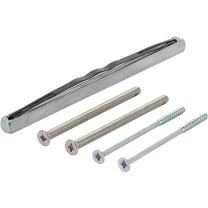 HOPPE Befestigungsset Sertos® G/G 65-70 mm M5 x 80 + 4,0 x 75 Vierkant 8 x 145 mm