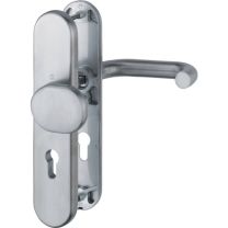 HOPPE Schutzgarnitur Baden E86G/3331A/3440/1388Z Edelstahl F69 72 mm 37-47 mm
