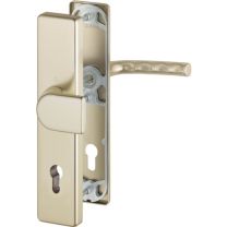 HOPPE Schutzgarnitur Birmingham 78G/2222A/2440/1117 Aluminium F2 92 mm 67-72 mm