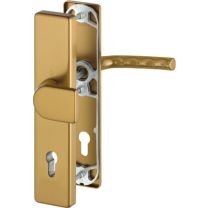 HOPPE Schutzgarnitur Birmingham 78G/2222A/2440/1117 Aluminium F4 92 mm 67-72 mm