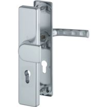 HOPPE Schutzgarnitur London 78G/2222A/2440/113 Aluminium F1 92 mm 67-72 mm