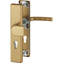 HOPPE Schutzgarnitur Birmingham 78G/2221A/2440/1117 Aluminium F4 72 mm 37-42 mm