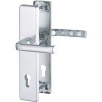 HOPPE Schutzgarnitur London 113/2221A/2440 Aluminium F1 92 mm 67-72 mm