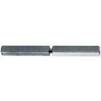 HOPPE Panik-Stift FSAP-Vollstift Vierkant 9 x 134 mm geteilter Vollstift
