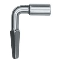 AMF Architektenschlüssel 84 Steckschlüsseleinsatz 8 mm Vierkant 5-9,5 mm Länge 70 mm verzinkt