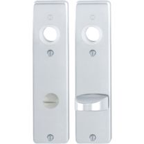 HOPPE Kurzschildpaar 202KP Aluminium F1 SK/OL