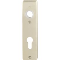 HOPPE Kurzschildpaar 202KP Aluminium F2 PZ