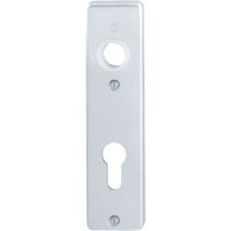 HOPPE Kurzschildpaar 202KP Aluminium F1 PZ