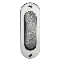 FSB Schiebetürmuschel 42 4212 Aluminium F1 / naturfarbig oval blind Länge 120 mm Breite 40 mm