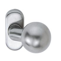 INTERSTEEL Profiltür-Knopf Material Edelstahl 304 fest/drehbar