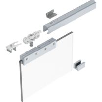 HELM Schiebesystem 73 80 kg Glastüren ESG 8 / 10 mm Komplettset