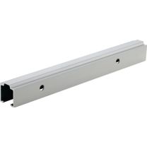 HELM Laufschiene 53/73 Aluminium EV1 eloxiert Lagerlänge 1700 mm Wandmontage